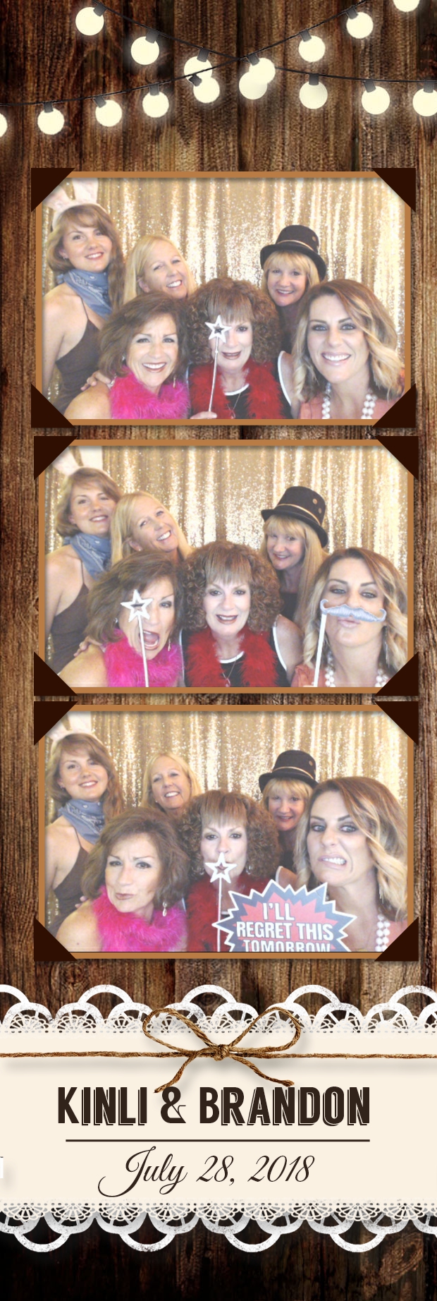 Kinli and Brandon's Wedding | View more photos from the event at gallery.photoboothbillings.com/u/PhotoBoothBillings/Kinli-and-Brandons-Wedding